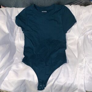 Wild Fable Deep Teal Bodysuit
